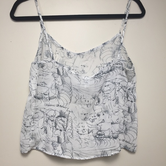 American Apparel chiffon tank top - Picture 2 of 2